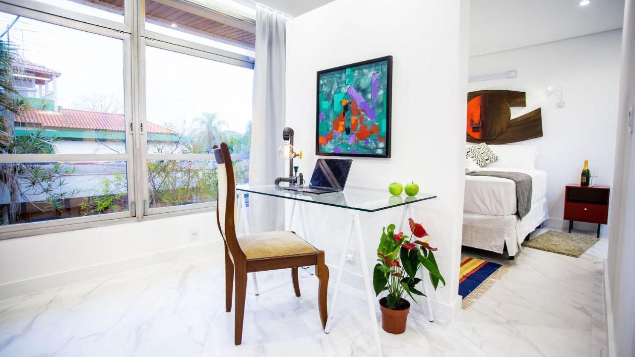 Loft Design, Amplo, Modern Com Ar Condicionado Em Alto De Pinheiros Διαμέρισμα Σάο Πάολο Εξωτερικό φωτογραφία